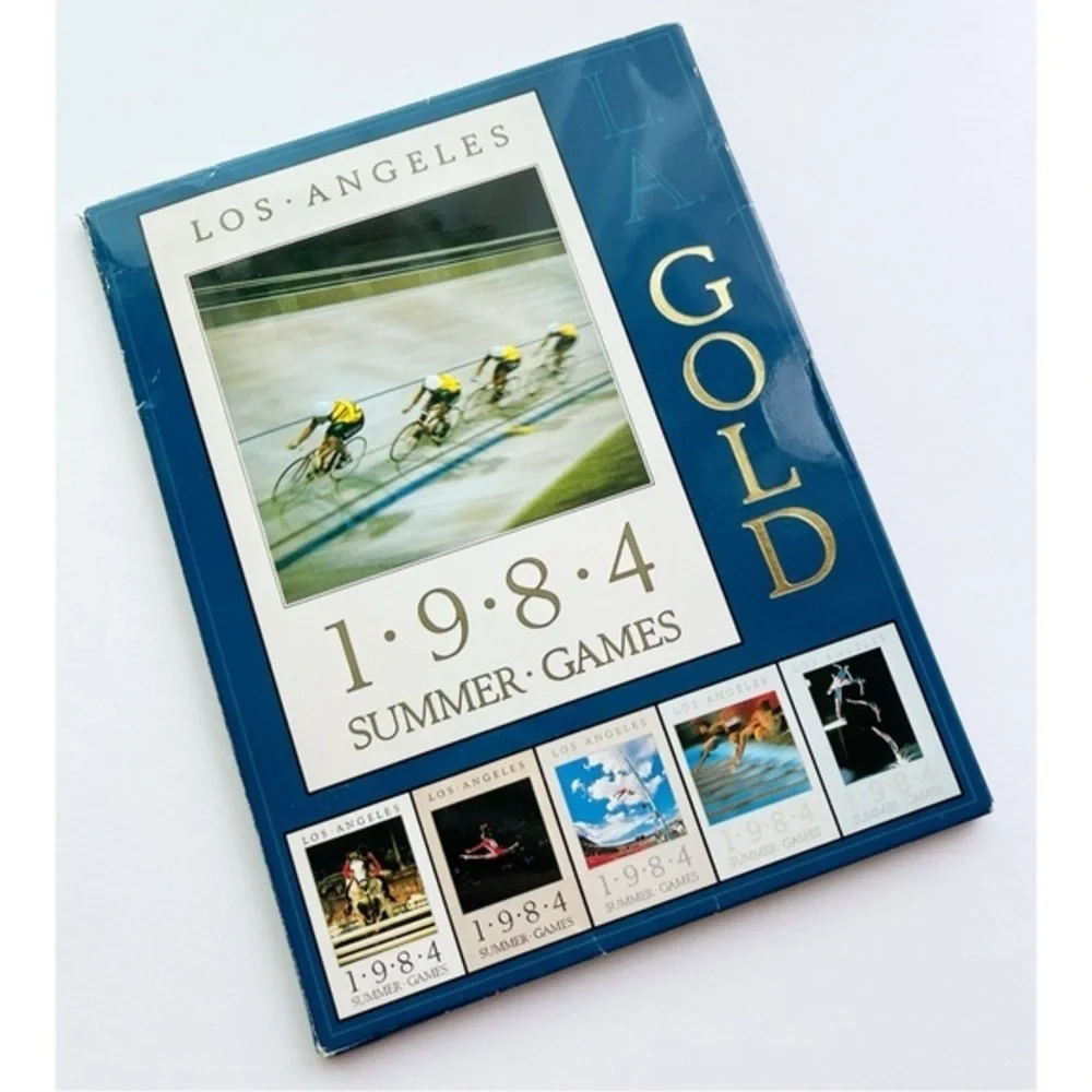 RARE Summer Games Olympics 1984 Los Angeles Postcards New Vintage